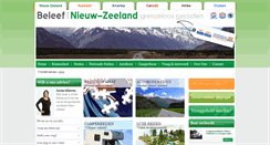 Desktop Screenshot of beleefnieuwzeeland.nl